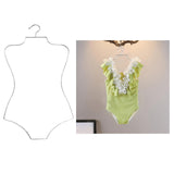 Maxbell Bikini Swimsuit Hanger Dress for Kids Store Accessories Bedroom Argent