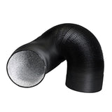 Maxbell Flexible Aluminum Ducting Air Duct Heavy Duty for Dryer Rooms Heating 180mm