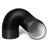 Maxbell Flexible Aluminum Ducting Air Duct Heavy Duty for Dryer Rooms Heating 180mm
