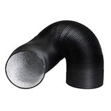 Maxbell Flexible Aluminum Ducting Air Duct Heavy Duty for Dryer Rooms Heating 200mm