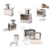 Maxbell Portable Camping Stove Wood Stove Stove for Outdoor Garden Backyard