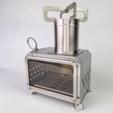 Maxbell Portable Camping Stove Wood Stove Stove for Outdoor Garden Backyard