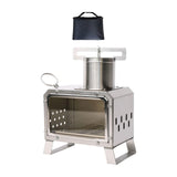 Maxbell Portable Camping Stove Wood Stove Stove for Outdoor Garden Backyard