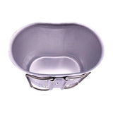 Maxbell Camping Cookware Cup Lunchbox Foldable Handle Beer Mug for School Travel