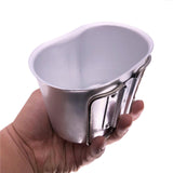 Maxbell Camping Cookware Cup Lunchbox Foldable Handle Beer Mug for School Travel