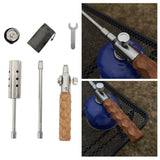 Maxbell Welding Gas Torch Blowtorch Backpacking for Travel BBQ Camping