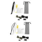 Maxbell 15x Fid Needles for Paracord Work Stainless Steel Paracord Stitching Set Black