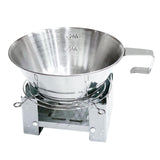 Maxbell Portable Camping Folding stoves Outdoor Tea Coffee Bowl for Barbecue Hiking B