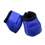 Maxbell Pair Horses Bell Boots Professional Durable Comfortable Overreach Bell Wrap L 28x41.5x13cm