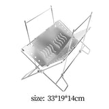 Maxbell bbq grills Barbecue charcoals stoves Firewood Burning Cooking Oven Adjustable