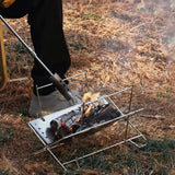 Maxbell bbq grills Barbecue charcoals stoves Firewood Burning Cooking Oven Adjustable