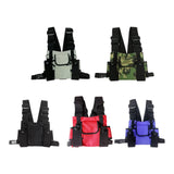 Maxbell Chest Bag Lightweight Small Purse for Shopping Outdoor Sports Traveling Black
