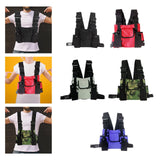 Maxbell Chest Bag Lightweight Small Purse for Shopping Outdoor Sports Traveling Black