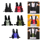 Maxbell Chest Bag Lightweight Small Purse for Shopping Outdoor Sports Traveling Black