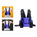 Maxbell Chest Bag Lightweight Small Purse for Shopping Outdoor Sports Traveling Violet