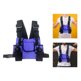 Maxbell Chest Bag Lightweight Small Purse for Shopping Outdoor Sports Traveling Violet