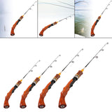 Maxbell Ice Fishing Rods Easy to Travel Saltwater Fishing Boat Fishing Length 30cm