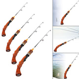 Maxbell Ice Fishing Rods Easy to Travel Saltwater Fishing Boat Fishing Length 30cm