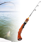 Maxbell Ice Fishing Rods Easy to Travel Saltwater Fishing Boat Fishing Length 40cm