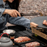 Maxbell Pastry Clamp Portable Durable Stainless Steel Fittings for BBQ Camping
