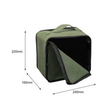 Maxbell Gas Tank Storage Bags Convenient Wear Resistant for Picnic Barbecue Cooking