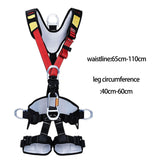 Maxbell Climbing Harness Full Body Waist Belt Adjustable for Outdoor Mountaineering