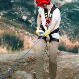 Maxbell Climbing Harness Full Body Waist Belt Adjustable for Outdoor Mountaineering