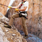 Maxbell Climbing Harness Full Body Waist Belt Adjustable for Outdoor Mountaineering