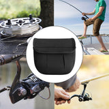 Maxbell Portable Fishing Reel Cover Fishing Reel Protective Cover Tote Tackle Bag M