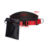 Maxbell Waist Belt with Pocket Caving Rock Mountaineering Climbing Safety Harness