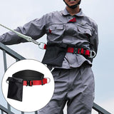 Maxbell Waist Belt with Pocket Caving Rock Mountaineering Climbing Safety Harness