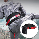 Maxbell Waist Belt with Pocket Caving Rock Mountaineering Climbing Safety Harness