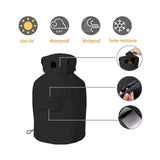 Maxbell Gas Tank Cover Gas Bottle Dust Covers Protective Case for Traveling Camping