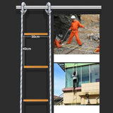 Maxbell Fire Escape Ladder Soft Rope Kids Adults for Work Residential Building 5m