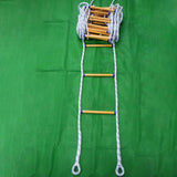 Maxbell Fire Escape Ladder Soft Rope Kids Adults for Work Residential Building 5m