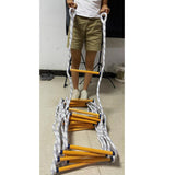 Maxbell Fire Escape Ladder Soft Rope Kids Adults for Work Residential Building 5m