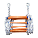 Maxbell Fire Escape Ladder Soft Rope Kids Adults for Work Residential Building 5m