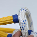 Maxbell Fire Escape Ladder Soft Rope Kids Adults for Work Residential Building 10m