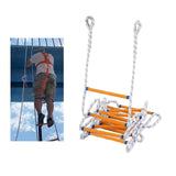 Maxbell Fire Escape Ladder Soft Rope Kids Adults for Work Residential Building 10m