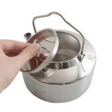 Maxbell Outdoor Camping Kettle Stainless Steel for Backpacking Stoves Top Hiking