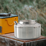 Maxbell Outdoor Camping Kettle Stainless Steel for Backpacking Stoves Top Hiking