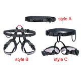Maxbell Waist Safety Harness Belaying Descender Professional for Tree Women Men style A