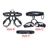 Maxbell Waist Safety Harness Belaying Descender Professional for Tree Women Men style A