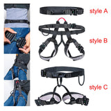 Maxbell Waist Safety Harness Belaying Descender Professional for Tree Women Men style A