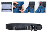 Maxbell Waist Safety Harness Belaying Descender Professional for Tree Women Men style A