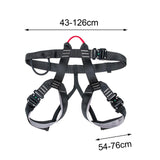 Maxbell Waist Safety Harness Belaying Descender Professional for Tree Women Men style B