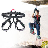 Maxbell Waist Safety Harness Belaying Descender Professional for Tree Women Men style B