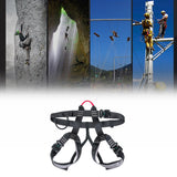 Maxbell Waist Safety Harness Belaying Descender Professional for Tree Women Men style B