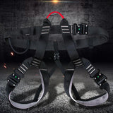 Maxbell Waist Safety Harness Belaying Descender Professional for Tree Women Men style B