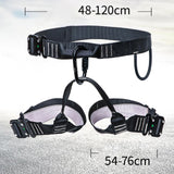 Maxbell Waist Safety Harness Belaying Descender Professional for Tree Women Men style C